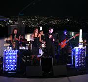 Splash performing on rooftop in Los Angeles